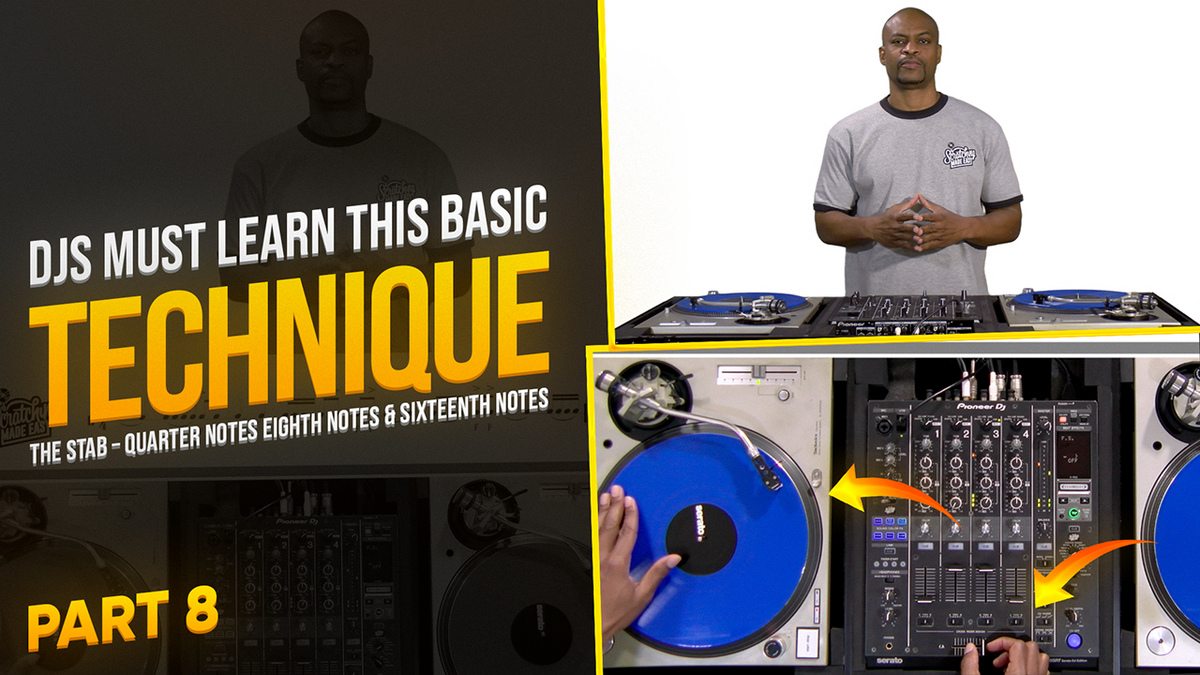 How I Learned Cross Fader & Record Control - The Stab Scratch (Part 8)