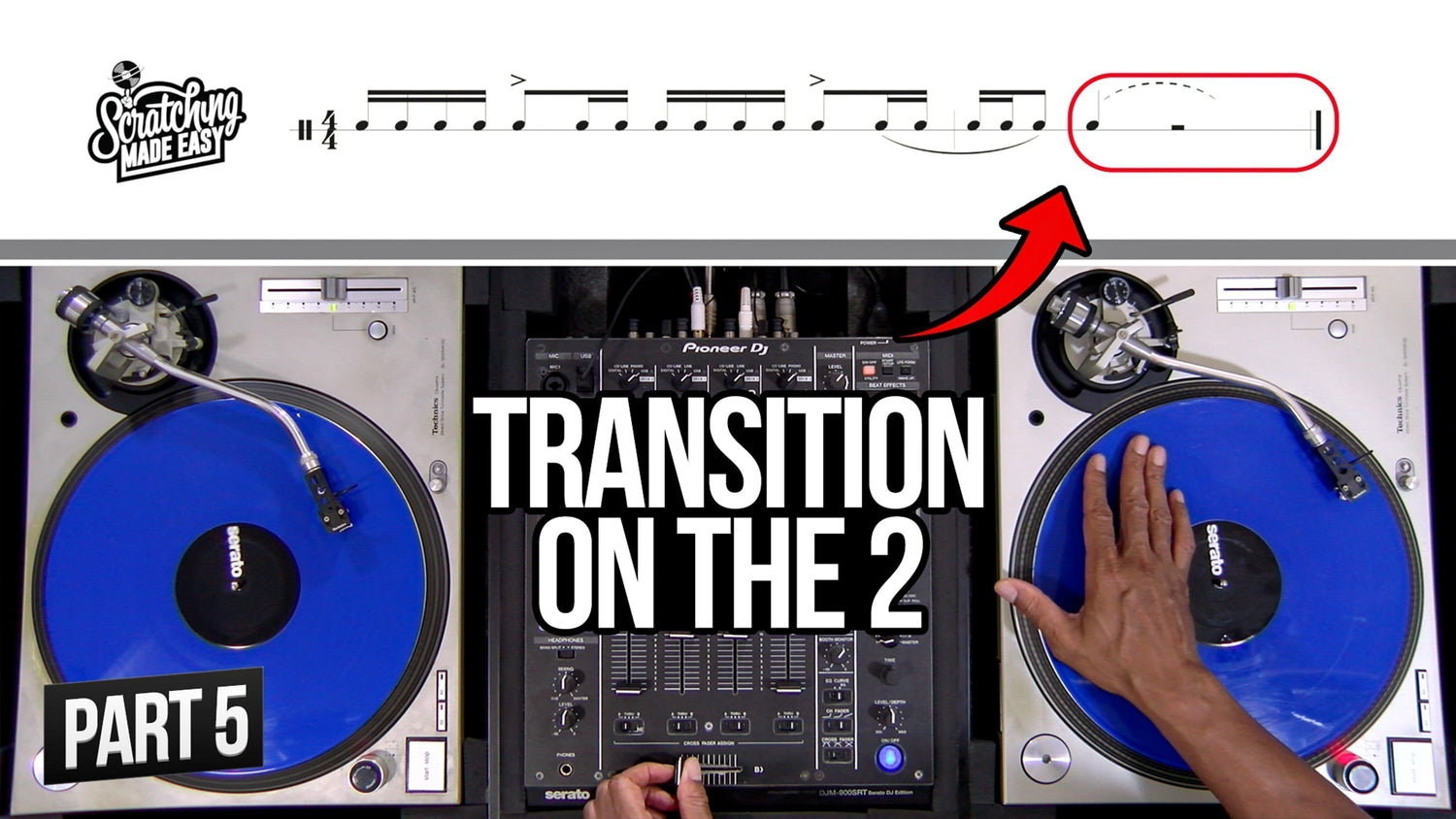 How I Scratch and Transition into a Song | Lesson 5