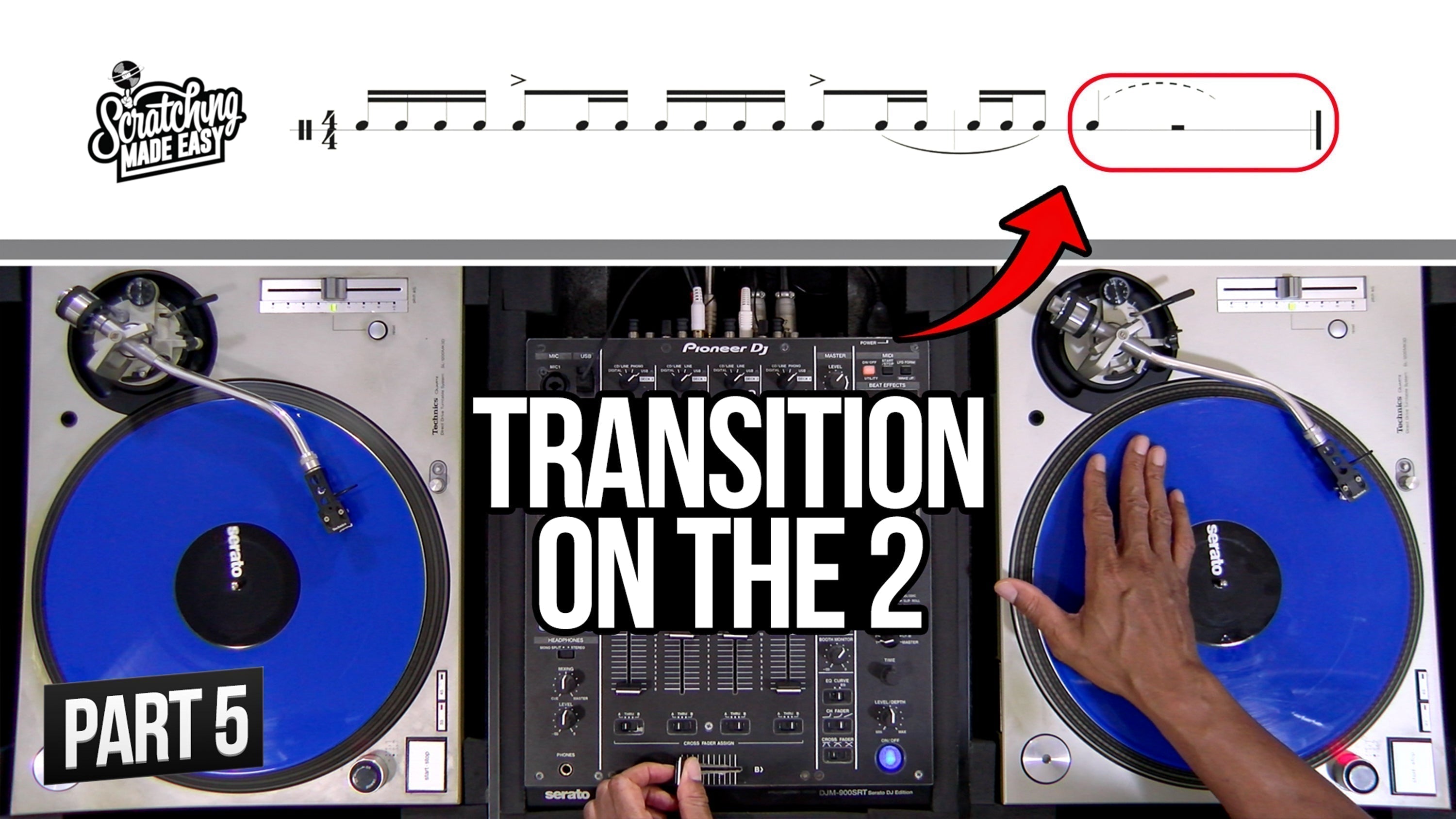 How I Scratch and Transition into a Song | Lesson 5
