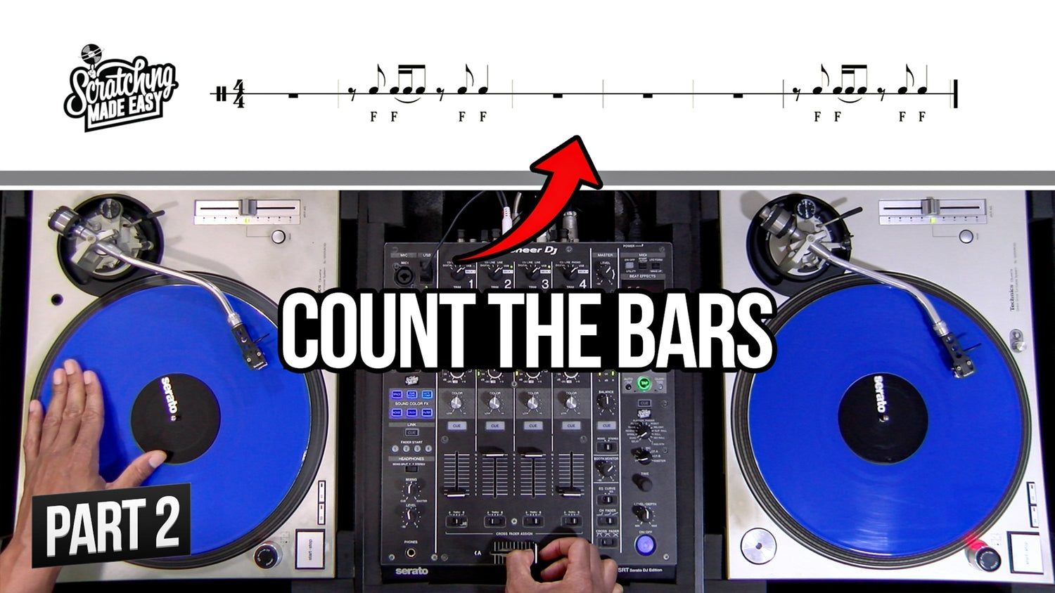 How I Add Scratches in Bars 2 and 6 Before a Transition