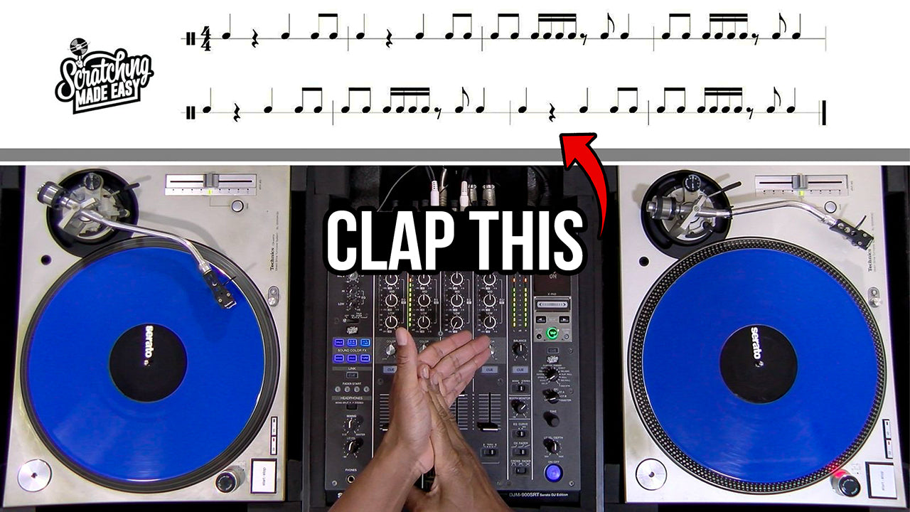 How Clapping & Counting Can Improve Scratch DJ Timing
