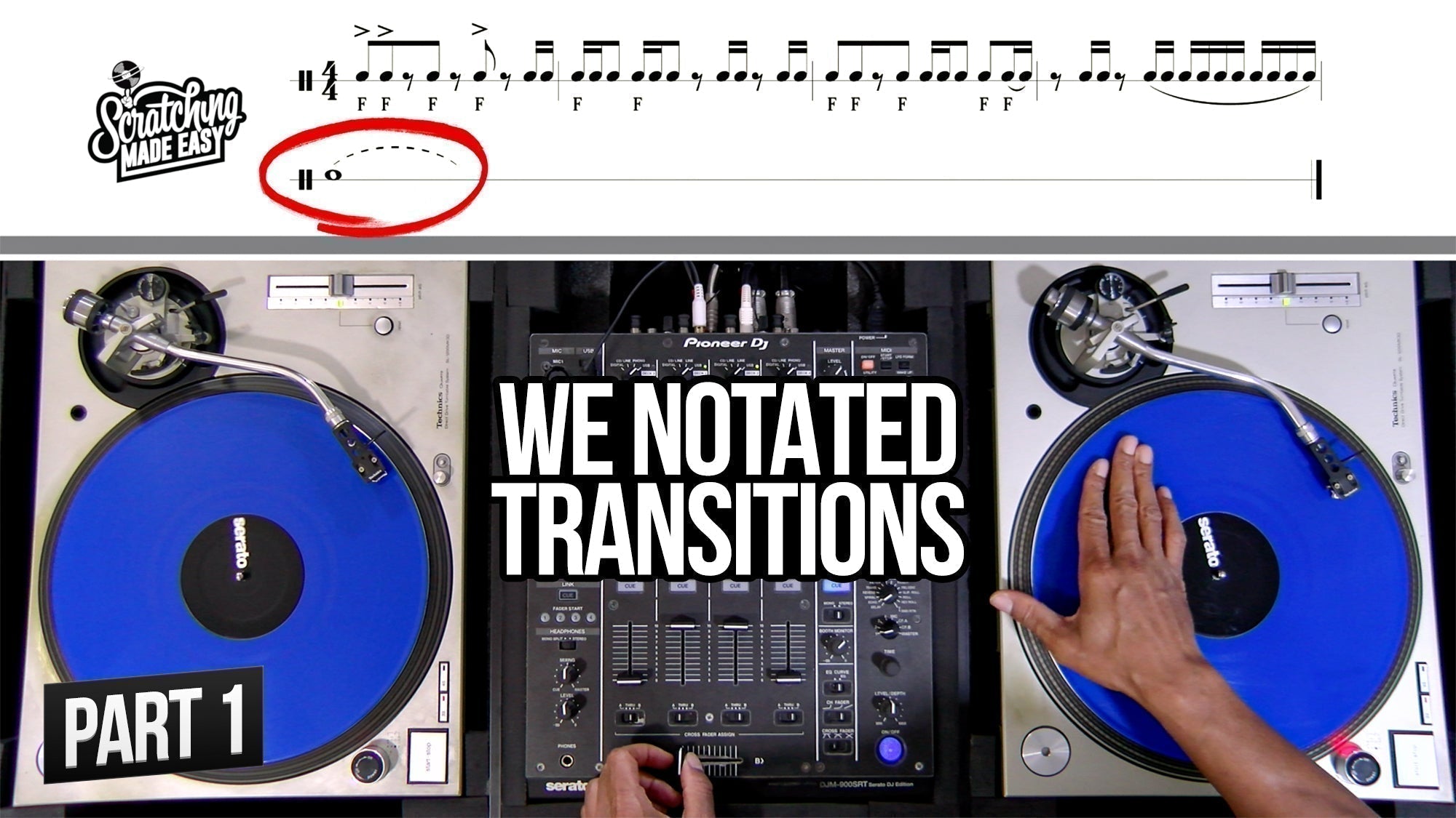 How I Scratch and Transition into a Song | Lesson 1