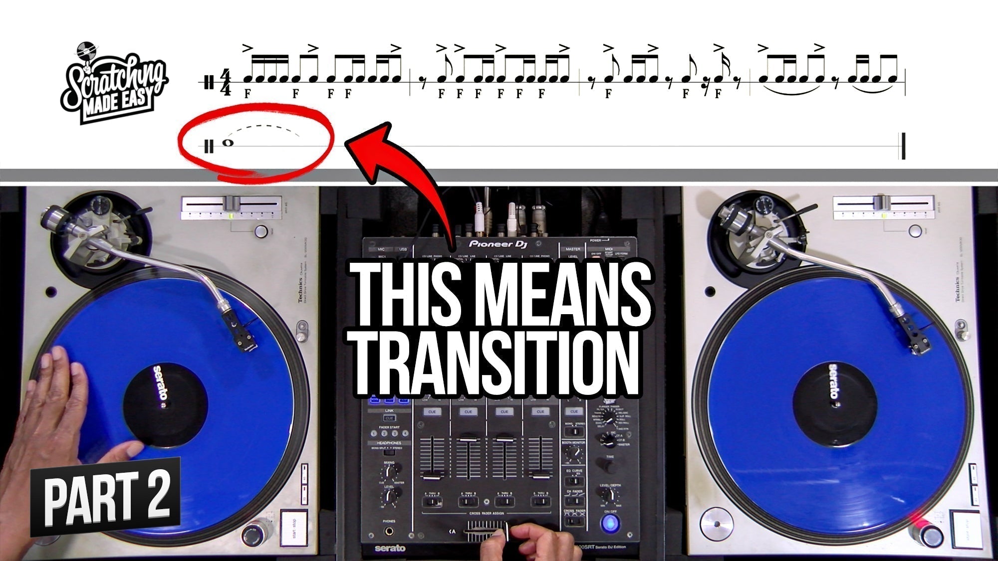 How I Scratch and Transition into a Song | Lesson 2